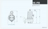Bomba sumergible Dreno BIC PRO 50-2/150 M con impulsor de dos canales фото 4 — BTS Engineering