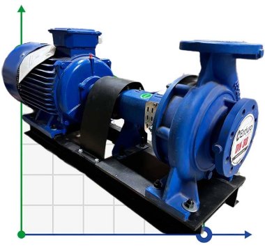 BTKF 65-200, 22 kW - насос для пожаротушения одноступенчатый консольный (3000) — BTS Engineering