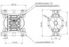 Пищевой Мембранный насос FOODBOXER 100 фото 3 — BTS Engineering
