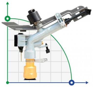 Zraszacz do nawadniania ATOM22 NPT — BTS Engineering