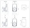 Pompa dozująca do utrzymania poziomu pH PDE HC151+ PH-RX M60 240V PVDF-CE-VT, 1-10 l/h, 7-1 bar фото 3 — BTS Engineering
