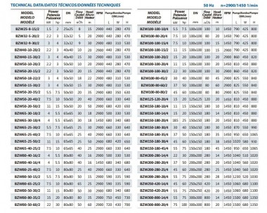 Насос для дизельного пального самовсмоктуючий BZWB 100-80-20/4, 7.5kW, 1450, Ex, imp:AISI 304 — BTS Engineering