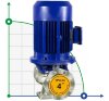 Pompe en acier inoxydable pour solution de soude caustique IHG TKHG 100/235-30/2, 30 kW, AISI 304, 2900 фото 1 — BTS Engineering