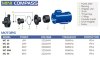 Chemical pump with magnetic coupling FLUIMAC MINI COMPASS MC 40 PVDF, 65 W, 220 V фото 6 — BTS Engineering
