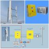 Zestaw pionowej turbiny wiatrowej typu H RX-HV15K 15 kW 380 V, sterownik sieciowy FKJ-GT dla 15 kW 380 V фото 1 — BTS Engineering