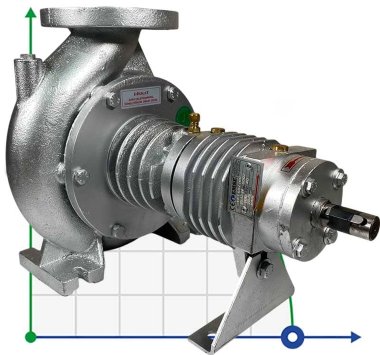 Насос для горячего масла EMSE EKY 65-160, 18,5 кВт, 2900, без двигателя — BTS Engineering