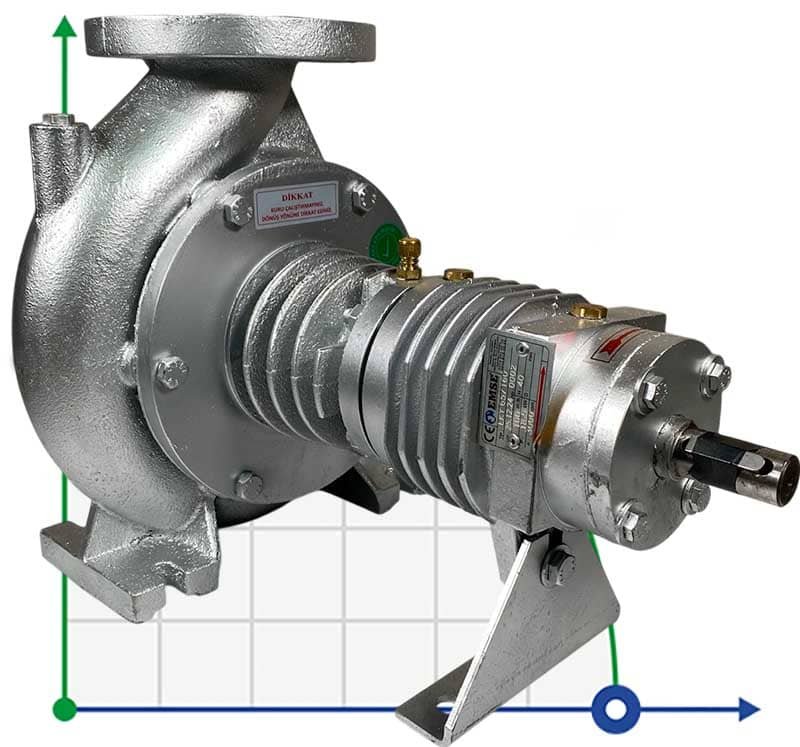 Насос для горячего масла EMSE EKY 65-160, 18,5 кВт, 2900, без двигателя фото 1 — BTS Engineering