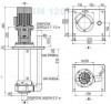 Вертикальный центробежный насос IM 120 PP фото 3 — BTS Engineering