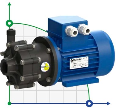 Насос для химии с магнитной муфтой FLUIMAC COMPASS CM 4 PVDF, 0,12 кВт, 220В — BTS Engineering