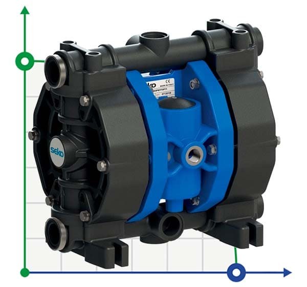 SEKO Duotek AF100 PVDF Pneumatische Membranpumpe фото 1 — BTS Engineering