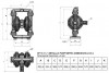 DPX 15 AL/T-V - Pneumatic Membrane Pump фото 3 — BTS Engineering