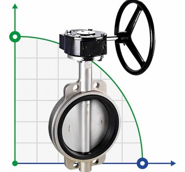 PN16 DN350 Zawór motylkowy, korpus i dysk ze stali nierdzewnej AISI 304, Seat EPDM — BTS Engineering