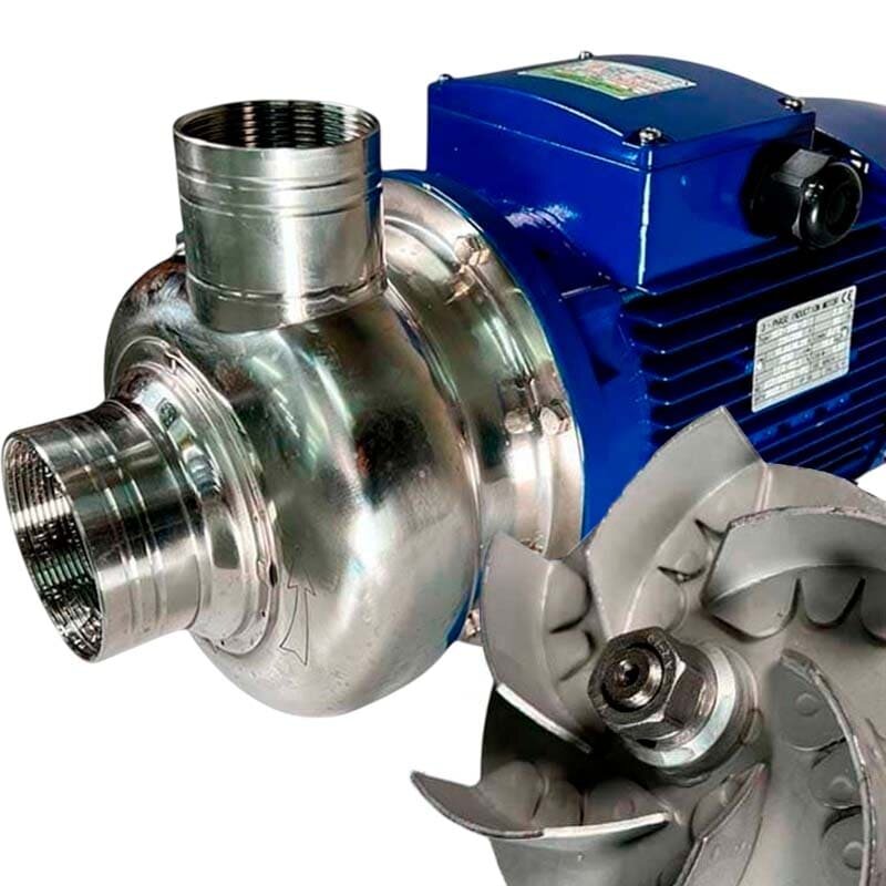 Open impeller pump BK50, 0,37kW, AISI 304, 380V/50Hz, 2900 фото 1 &mdash; BTS Engineering