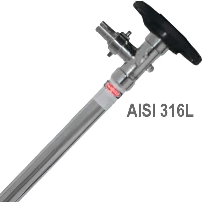 1000 мм, AISI 316L, HP насосная часть (труба) к насосу для бочек фото 1 &mdash; BTS Engineering