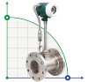 DN150 Przepływomierz wirowy ze stali nierdzewnej KLUGB PN16 RF kołnierz DIN, do pary 1.75-17.5 t/h <1,6 MPa, <250°C, 4-20mA, ExdIIBT6 фото 2 — BTS Engineering