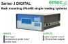 Контроллер EMEC J DIGITAL PH 230VAC с одним показателем, устанавливаемый в стойку (96x48) фото 3 &mdash; BTS Engineering