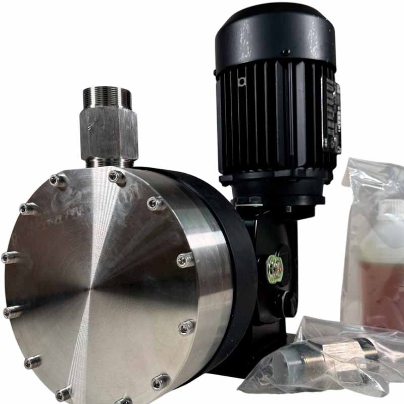 AQUA MSC polyelectrolyte dosing driven motor diaphragm pump, AISI 316L, 505 l/h, 5 bar, 0.37 kW, 380V фото 1 &mdash; BTS Engineering