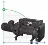 500 PBO-M vacuum pump with oil lubrication фото 1 — BTS Engineering