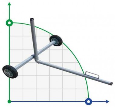 Wheeled Raingun Cart 1,5 inch BSP — BTS Engineering