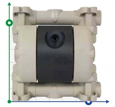 Pneumatic diaphragm pump MICROBOXER PP IMICRP-HTTPT-- — BTS Engineering