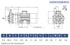 Magnetgekuppelte Pumpe FLUIMAC COMPASS CM 4 PVDF, 0,12 kW, 380V, Ex фото 3 — BTS Engineering