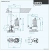Погружной насос Dreno COMPATTA 32 T с вихревым рабочим колесом фото 2 — BTS Engineering