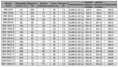 BSR 30/22 AISI 304 плунжерный дозирующий насос — BTS Engineering