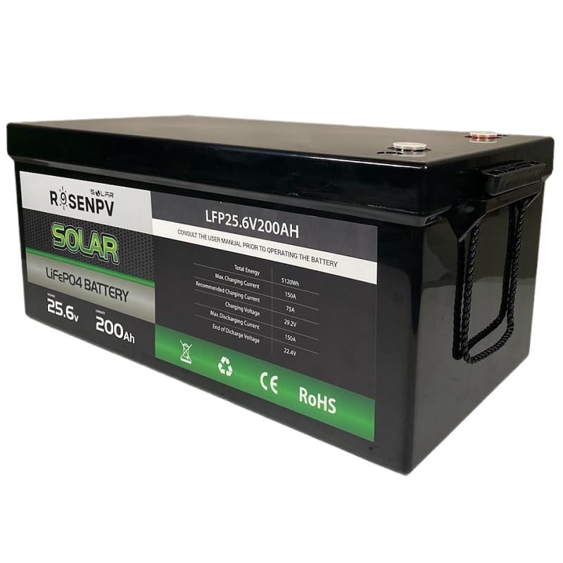 Литий-железо-фосфатный (литий-ферумный) аккумулятор 25.6V 200Ah LiFePO4, LFP напольный с ячейками EVE 3.2V 100Ah LiFePO4 grade A cells фото 1 — BTS Engineering