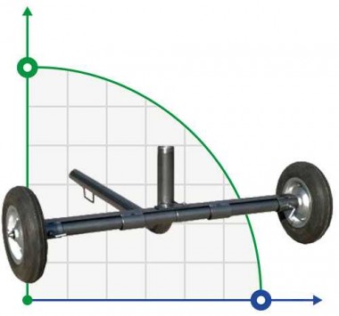 Wheeled Raingun Cart With 2 inch BSP — BTS Engineering