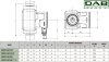 DAB EVOSTA3 60/130 (1") M насос циркуляционный с электронным управлением, 60186052 фото 3 &mdash; BTS Engineering
