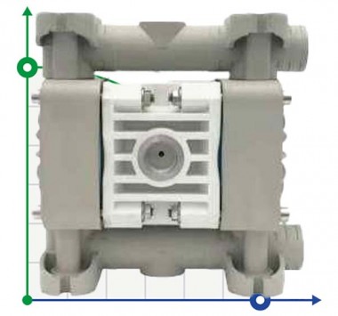 Пневматичний мембранний насос BOXER 15 PP IB15-P-HTTPT-- — BTS Engineering