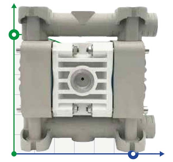 Pneumatic diaphragm pump BOXER 15 PP IB15-P-HTTPT-- фото 1 — BTS Engineering
