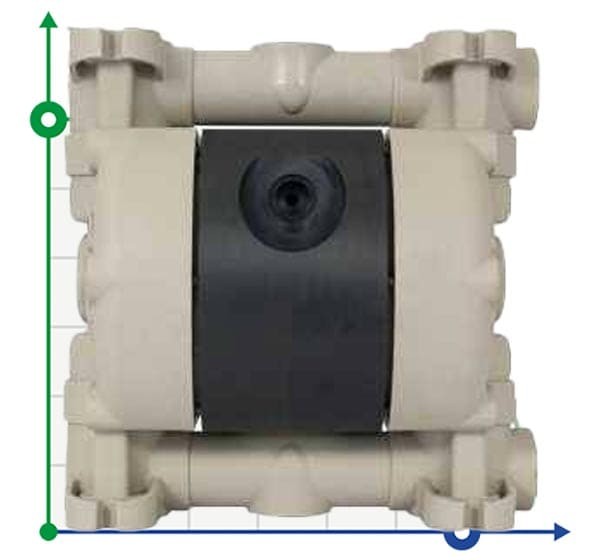 Bomba neumática de membrana MICROBOXER PP IMICRP-MTTAT-- фото 1 — BTS Engineering