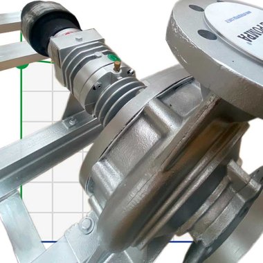 Насос для термомасла EMSE EKY 80-250, 75 кВт, 2900 с муфтой на раме, без двигателя — BTS Engineering