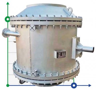 Składany spiralny wymiennik ciepła SHE-120S / D — BTS Engineering