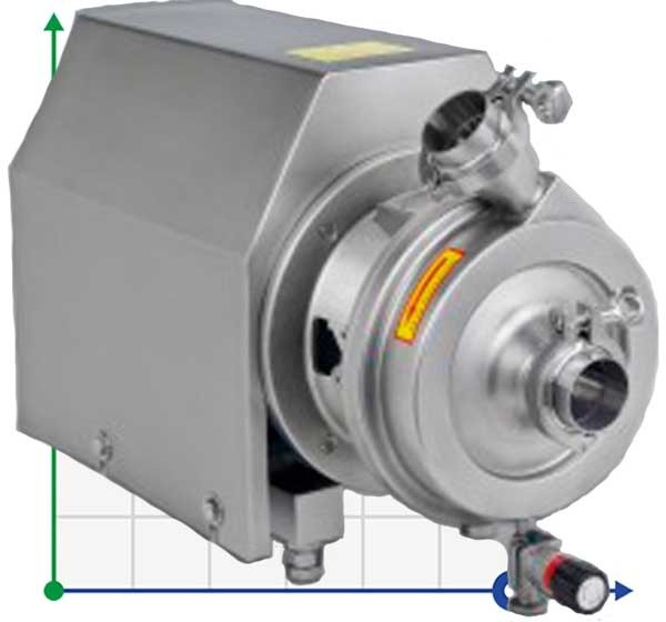 SCP-L, 10T, 24M, AISI 316L, 2,2 kW ABB Motor, 380V sanitarna pompa odśrodkowa фото 1 — BTS Engineering