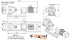 Pompe à engrenages pour chocolat Kupar KIPK 2 1/2"-PF315, 3 kW, 100 tr/min, avec motoréducteur фото 3 &mdash; BTS Engineering
