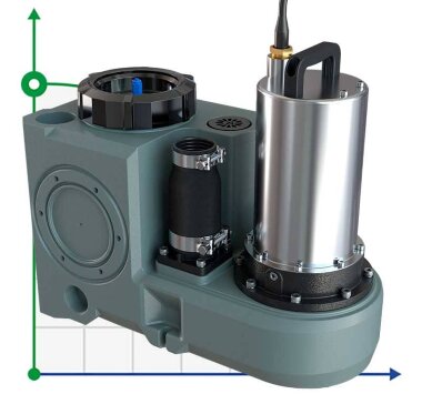 Podnośnik Solo ze zdalnym sterowaniem AIZL-750W, 18/11,5, 0,75 kW, 220 V, 2800 obr./min — BTS Engineering