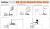 Pompe magnétique pour produits chimiques MD-F-258SAV-5V38AYS-3801, PPH, 95 l/min, 11 m, 380 V фото 3 — BTS Engineering