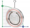 PN16 DN65 tainless steel check valve AISI 316, seat VITON фото 1 — BTS Engineering
