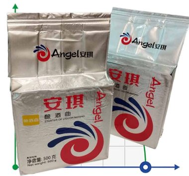 ADVANTAGEOUS OFFER: 2 packs Kodzi Angel alcohol yeast Leaven (2*0.5kg=1kg) — BTS Engineering