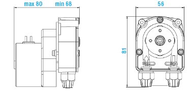 Перистальтичний насос F 0201 230V — BTS Engineering