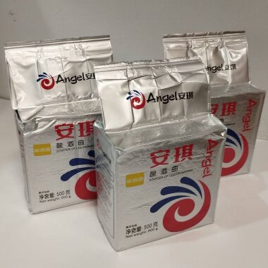GREAT OFFER: 3 packs of alcohol yeast Kodzi Angel Leaven (3*0.5 kg=1.5 kg) — BTS Engineering