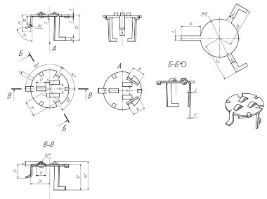 Клапан для тарелок ректификационных, дистилляционных колонн, 48x2 мм, 0Cr13 — BTS Engineering