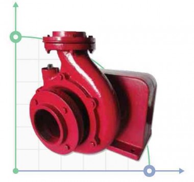 Pompa z napędem WOM samochodu PTO 100-90L — BTS Engineering