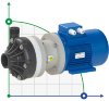Horizontal centrifugal pump with mechanical seals DR 020 PVDF, 2.2 kW фото 1 — BTS Engineering