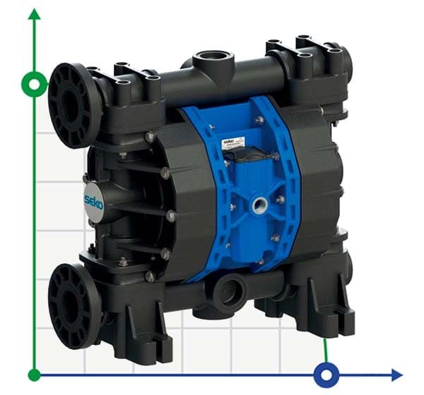 Пневматический мембранный насос SEKO Duotek AF400 PP фото 1 — BTS Engineering