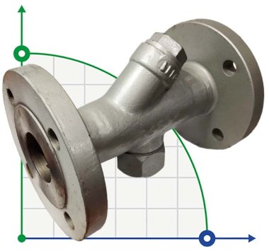 DN50 Thermodynamic flanged condensate trap PN16/1.0619 — BTS Engineering