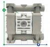 Pneumatische Membranpumpe BOXER 15 PP IB15-P-NTTPD-- фото 1 — BTS Engineering