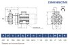 ATEX pump with magnetic coupling FLUIMAC COMPASS CM 15 PVDF, 1.1 kW, 380V, Ex фото 3 — BTS Engineering